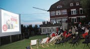 Auf die Plätze, Film ab! Filmbegeisterte auf dem «Hofberg». (Bilder: Christof Lampart)