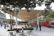 Der Bahnhof Herisau soll für 38 Millionen neu gestaltet werden. Doch nun droht der Bund zum Spielverderber zu werden. (Bild: PD)