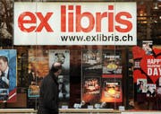 Bei Ex Libris läuft es nur noch online, nicht mehr aber in den Verkaufsgeschäften nach Wunsch. (Bild: STEFFEN SCHMIDT (KEYSTONE))