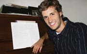 Kein «Pröbeln»: Für Fabian Künzli muss ein Musikstück von Anfang an in seiner Ganzheit innerlich klar sein. (Bild: Martin Preisser)