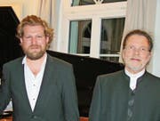 Grossartige Künstler: Julian Prégardien (Tenor) und Michael Gees (Klavier). (Bild: FO)