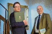 Seit zehn Jahren engagieren sich Rudolf Lutz und Konrad Hummler für Bachs Vokalwerk. (Bild: Ralph Ribi)