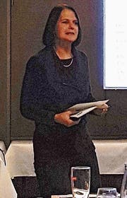 Referentin Claudia Friedl, Nationalrätin. (Bild: PD)