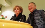 Cliquenfasnacht-Koordinatorin Bea Mauchle und ihr Nachfolger Reto Kaelli. (Bild: Thomas Widmer)