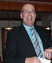 Bauernverbandspräsident Markus Ritter in Frasnacht. (Bild: Hedy Züger)