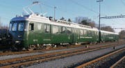 Der Triebwagen Nummer 12 zog während fast vierzig Jahren Personen- und schwere Ölzüge der Mittel-Thurgau-Bahn. (Bild: pd)
