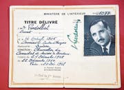 Der Diplomatenausweis von Ernst Prodolliet. (Bild: Reto Martin)