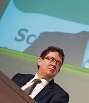 Steht seit einem Jahr an der Spitze der SVP: Albert Rösti. (Bild: Gian Ehrenzeller/KEY (Appenzell, 25. März 2017))