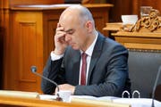 Bundesrat Alain Berset. (Bild: PETER KLAUNZER (KEYSTONE))
