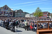 Inklusive Aufzug durch die Hauptgasse dauerte die Landsgemeinde 2017 dreieinhalb Stunden.
