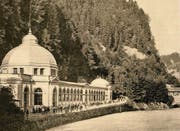 Sakrale Note: Die 1876 erstellte Trinkhalle des Kurhauses Tarasp. (Bild aus: «Badekultur», Verlag Hier und jetzt)