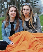 Corine Fischer und Sara-Jane Demeulemeester aus Steckborn.