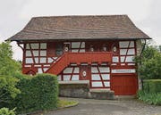Das Heimatmuseum in Oberweningen. Früher ein Speicher, zeigt es auf zwei Etagen das bäuerliche Leben früherer Tage.