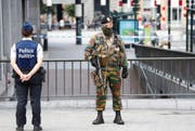 In Belgien gilt weiter die zweithöchste Terrorwarnstufe. (Bild: JULIEN WARNAND (EPA))