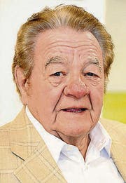 Fahrlehrer Leo Blaser feierte den 85. Geburtstag. (Bild: Hansruedi Rohrer)