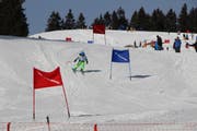 Das Clubrennen konnte wieder einmal auf der heimischen Piste im Gamperfin durchgeführt werden. (Bild: PD)