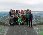 Hoch über den Dächern von Dornbirn. (Bild: PD)