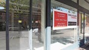Im Zentrum stehen derzeit nur wenige Ladenlokale leer – wie hier an der Löwenstrasse. (Bild: Nicole D’Orazio)