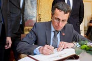 Bundesrat Ignazio Cassis informiert heute Mittwoch über seine Europastrategie. (Bild: Keystone)