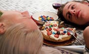 Szene des Kurzfilms «Late night, darling».