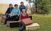 Das Koffer-OK-Team: Susanne Stillhart, Jolanda Wick, Franziska Kern und Brigitte Werder (von links). (Bild: Maya Heinzmann)