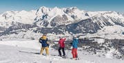 Die Aussicht von den Skipisten im Toggenburg wird im Test positiv bewertet. (Bild: PD)