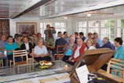 Vernissage am letzten Samstag im Roothuus. Die Ausstellung läuft bis am 14. August. (Bilder: pd)