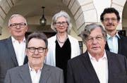 Der neugewählte Ortsbürgerrat (v. l.): Norbert Hodel, Fredy Weber, Andrea Bosshart-Schaffhauser, Ruedi Schär und Hansruedi Nick. (Bild: PD)