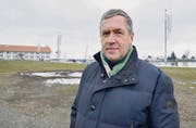 Erfreut über das Ja des Kantons zur Hafenzone auf dem Güterschuppenareal: Martin Dempfle, Präsident der IG Hafen. (Bild: Markus Schoch)
