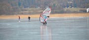 Eisvergnügen auf dem Gnadensee (Bild: Margrith Pfister-Kübler)