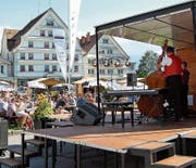 Der Gaiser Dorfplatz ist fest in Händen der Ledi 2. (Bild: PD)