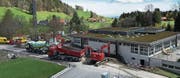 Seit Ende April wird beim Mineral- und Heilbad Unterrechstein gebaut. Unter anderem entstehen ein Bistro sowie neue Therapie- und Massageräume. (Bild: PD)