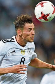 Begeistert mit seiner Treffsicherheit Deutschlands Anhänger: Leon Goretzka. (Bild: Martin Meissner/AP)
