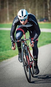 Der junge Stefan Bissegger kann es auf dem Velo noch weit bringen. (Bild: Ralph Ribi)