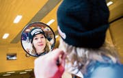 Blickt nicht in den Rückspiegel, sondern vorwärts: die Engelbergerin Michelle Gisin. (Bild: Keystone)