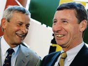 Ständeratssaal adieu: Hermann Bürgi (l.) und Philipp Stähelin kandidieren im Herbst nicht mehr.