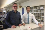 Machten sich dieselben Überlegungen: Nationalrat David Zuberbühler und Ständerat Andrea Caroni. (Bild: Patrik Kobler (Herisau, 11. Oktober 2016))