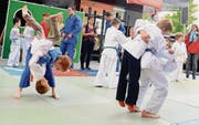 «Eifach Judo», dieses Motto war natürlich sinngemäss für die Demonstrationen des Judoclubs Buchs.
