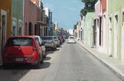 Innenstadt von Campeche: Viele Häuser stehen zum Verkauf.
