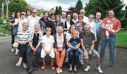 Gutgelaunt traf man sich auch dieses Mal wieder zum zweiten Wetti-Quartierfest. (Bild: Hansruedi Rohrer)