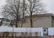 Zurzeit sind keine Änderungen am Betriebskonzept des temporären Bundesasylzentrums beim Schulhaus Gerbe in Heiden geplant. (Bild: cal)
