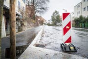 Wutbürger setzen sich gegen Baumassnahmen rund um die Sanierung der Neuhauserstrasse zur Wehr. (Bild: Andrea Stalder)