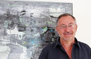 Roland Büchler hat 2004 angefangen zu malen. (Bild: Lisa Wickart)