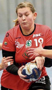 Jacqueline Maier gehörte mit vier Toren zu den treffsichersten Kreuzlingerinnen. (Bild: Mario Gaccioli (18.11.2017))