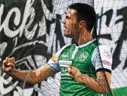 Zehn Spiele – vier Tore: St. Gallens Danijel Aleksic trifft wieder. (Bild: Walter Bieri/Keystone (Zürich, 9. September 2017))