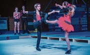 Let’s rock ‘n’ roll – Der Turnnachwuchs macht auch beim Tanz eine gute Figur. (Bilder: Andrea Stalder)