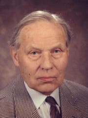 Simon Frick war von 1950 bis 1972 Mitglied der Regierung. (Bild: pd)
