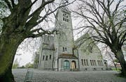 Auf dem Gelände der Kirche soll es in diesem Jahr einen neuen Veloständer geben. (Bild: Reto Martin)