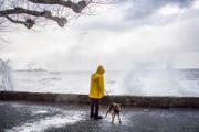 Nach "Burglind" war am Mittwoch der dritte Wintersturm - Friederike - in der Schweiz spürbar. (Bild: Urs Bucher/Archivbild)