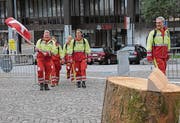 Einmarschprobe: Der MSV Herisau vertritt die Schweiz an der EM.
